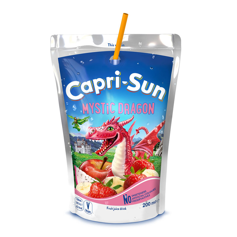 Sulas dzēriens Mystic Dragon 200ml, Capri - Sun