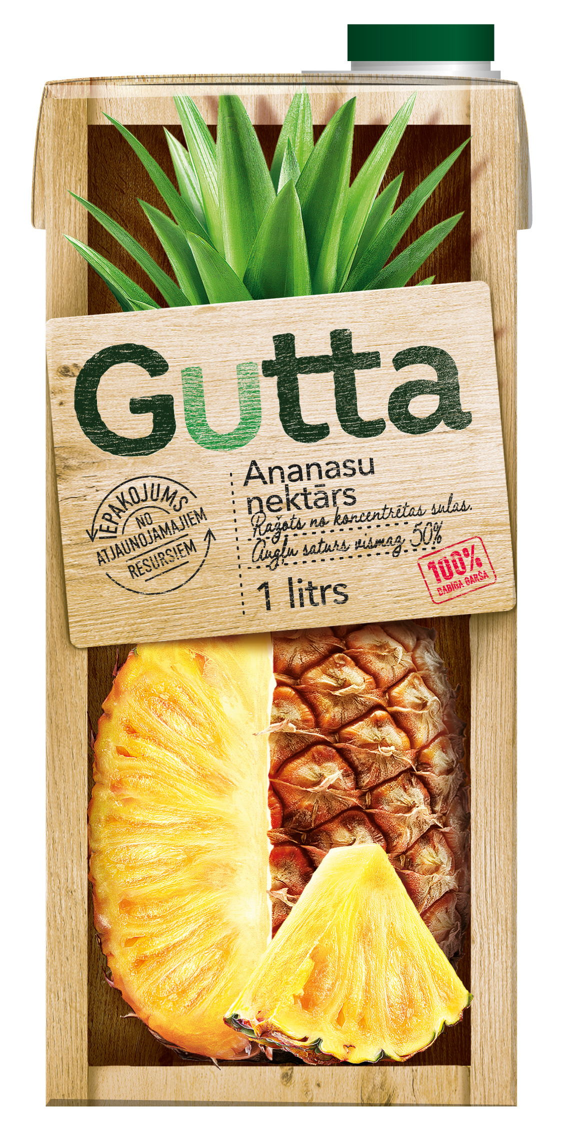 Sulas nektārs Ananasu 1l, Gutta