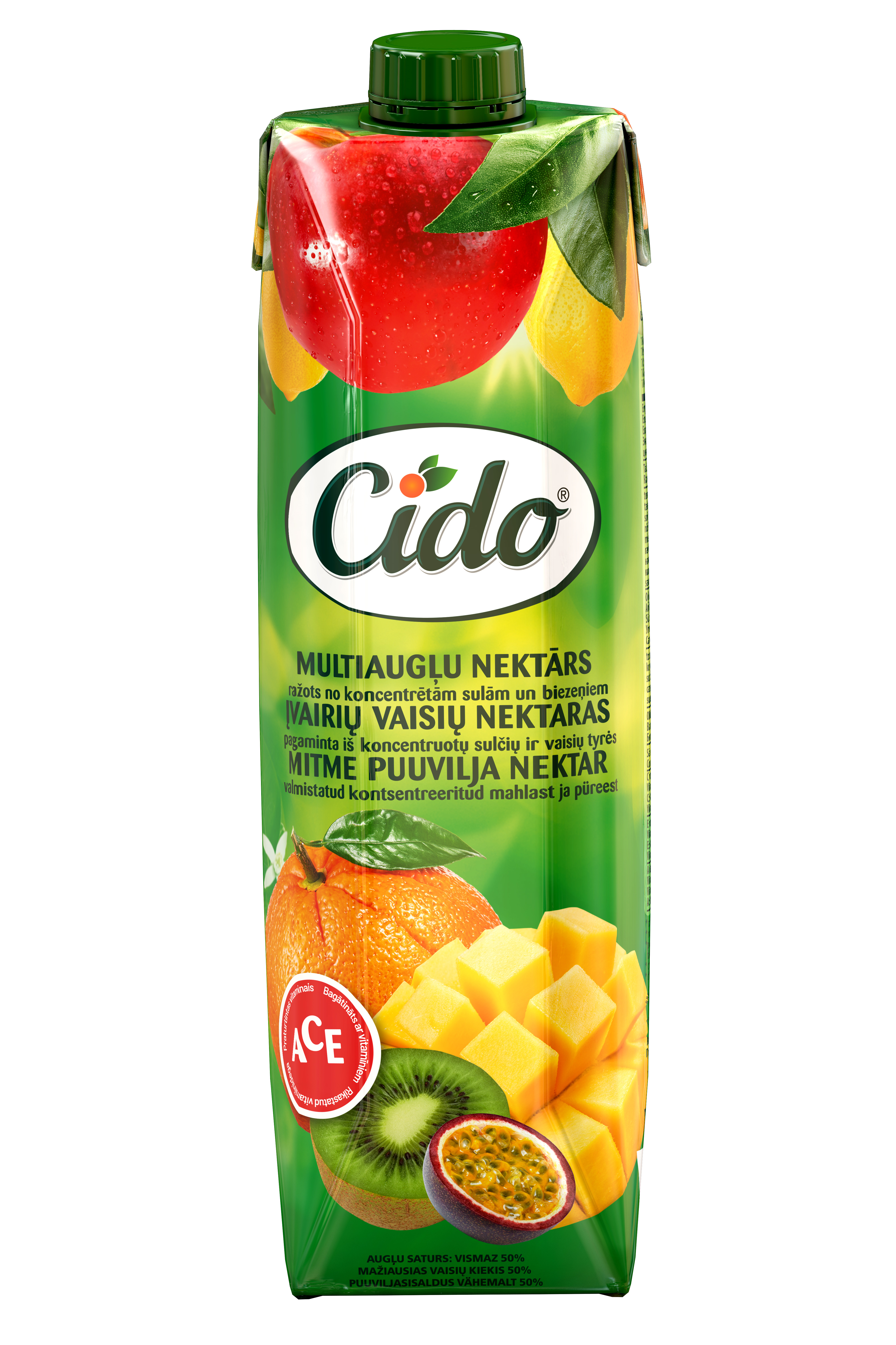 Sulas nektārs multiaugļu 1l, Cido