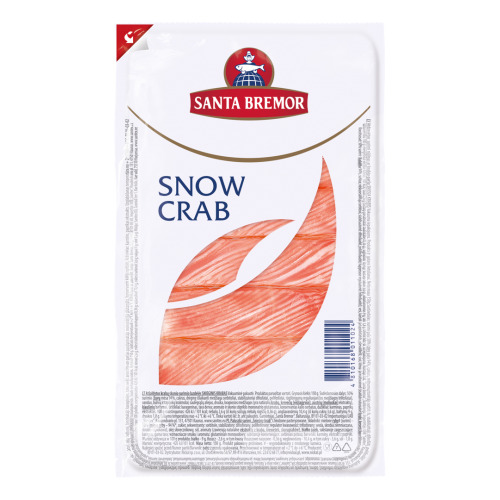 Surimi nūjiņas atdzesētas, ar sniega krabja garšu 150g, Santa Bremor