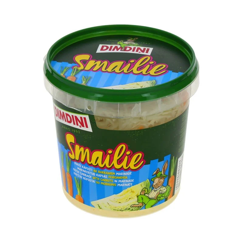 Svaigi kāposti Smailie mar. ar burkāniem, 650g, Dimdiņi