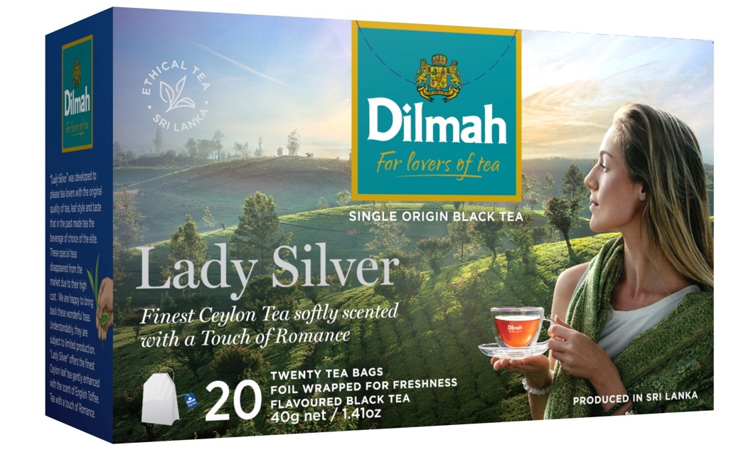 Tēja melnā DILMAH LADY SILVER 20 pac, 40g
