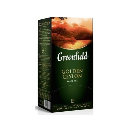 Tēja melnā Greenfield Golden Ceylon 25x2g
