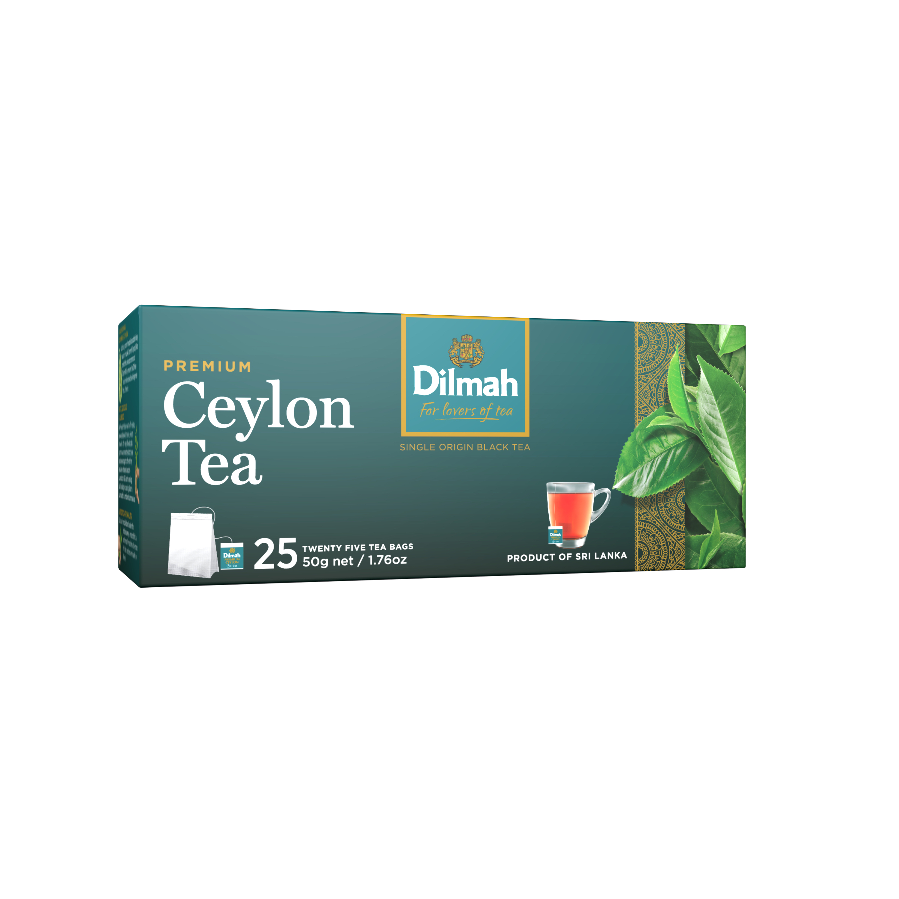 Tēja melnā Premium 25x2g, Dilmah
