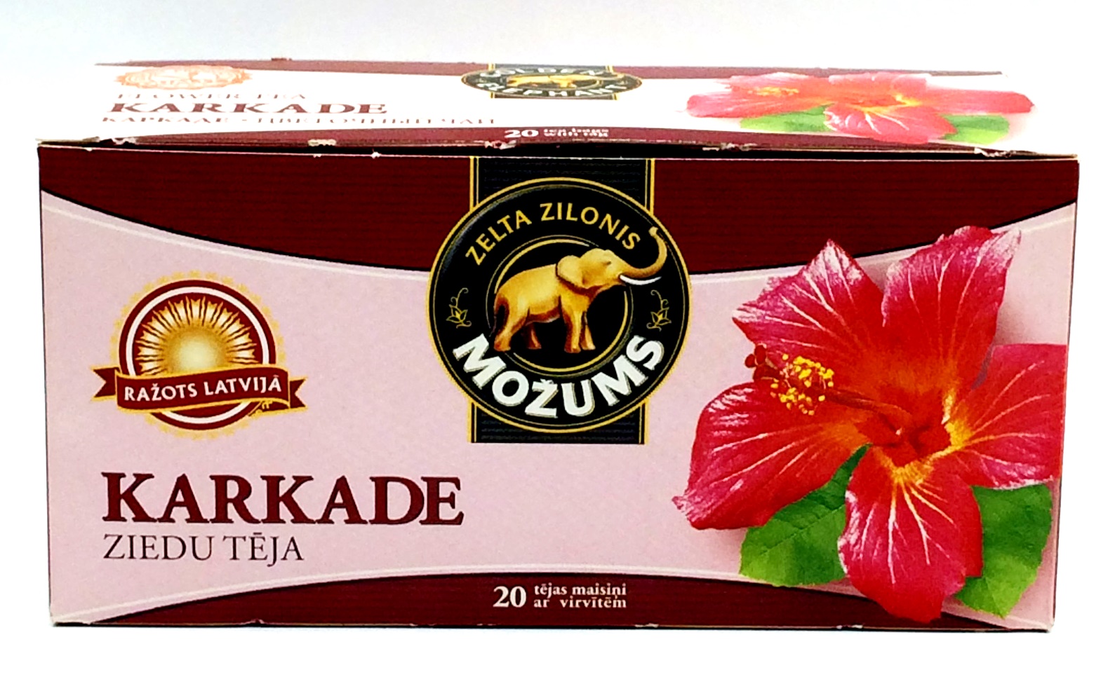 Tēja Možums Karkāde 20pac.x1.75g
