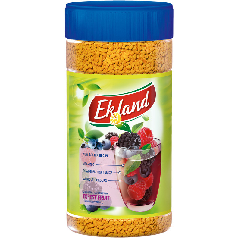 Tēja šķīstošā meža ogu 350g PET, Ekoland