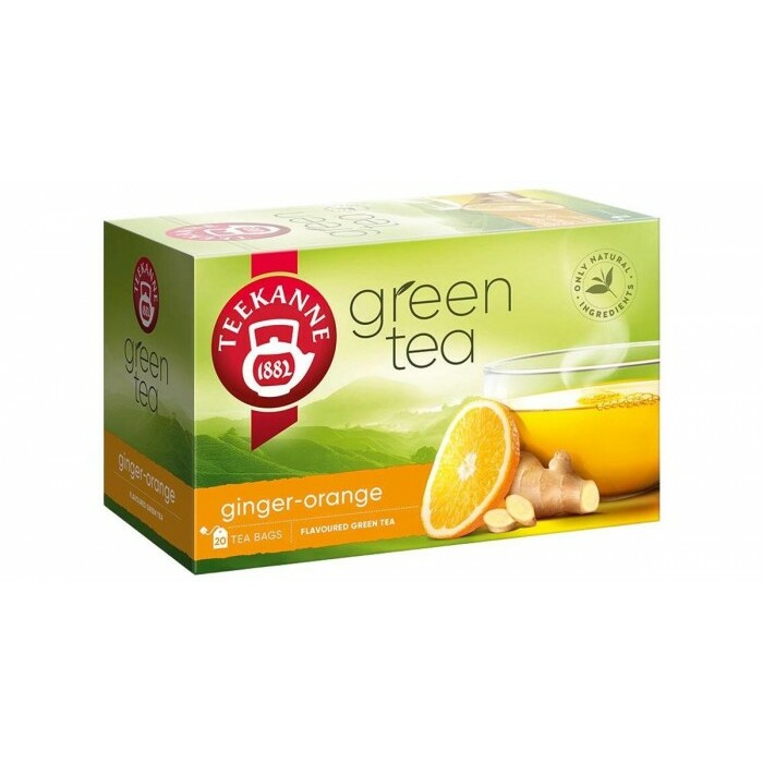 Tēja zaļā Ging-Oran 20x1.75g, Teekanne