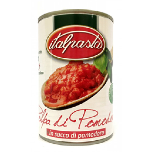 Tomāti Italpasta griezti, viegli atver. 400g (240g)