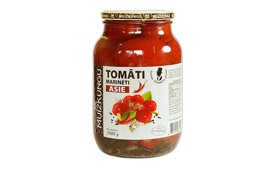 Tomāti marinēti Asie 1kg (500g), Muižkungu