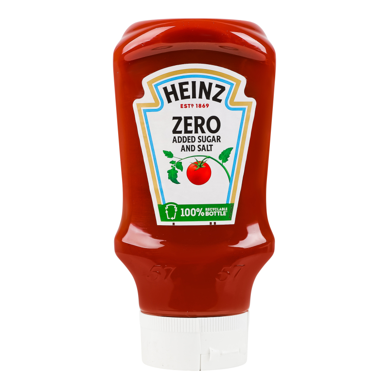 Tomātu kečups Zero 400ml, Heinz
