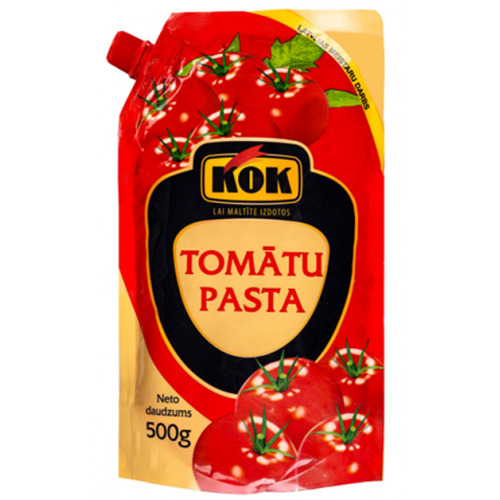 Tomātu pasta 500g Stāvpakā, KOK