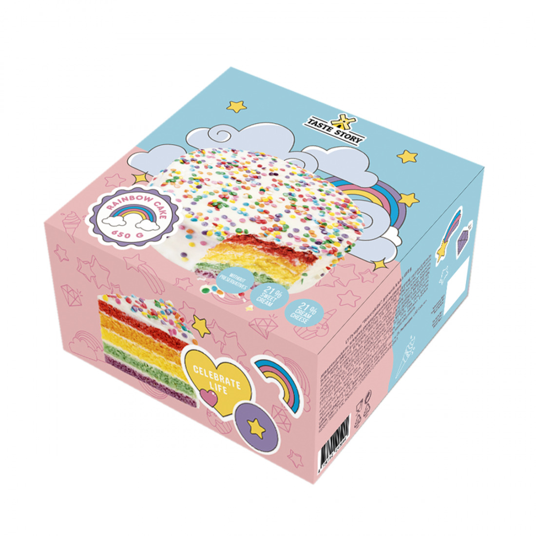 Torte Rainbow 650g, Taste Story