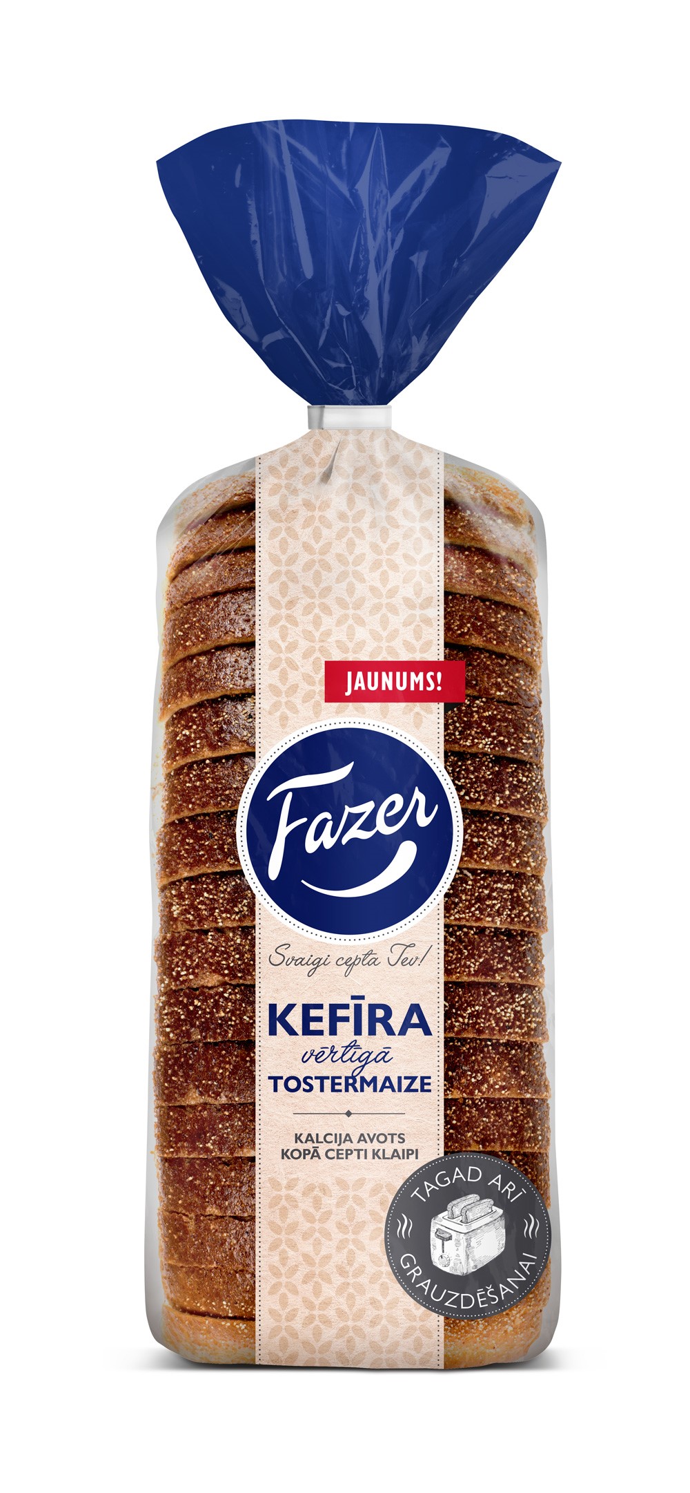 Tostermaize Kefīra vērtīgā 450g, Fazer
