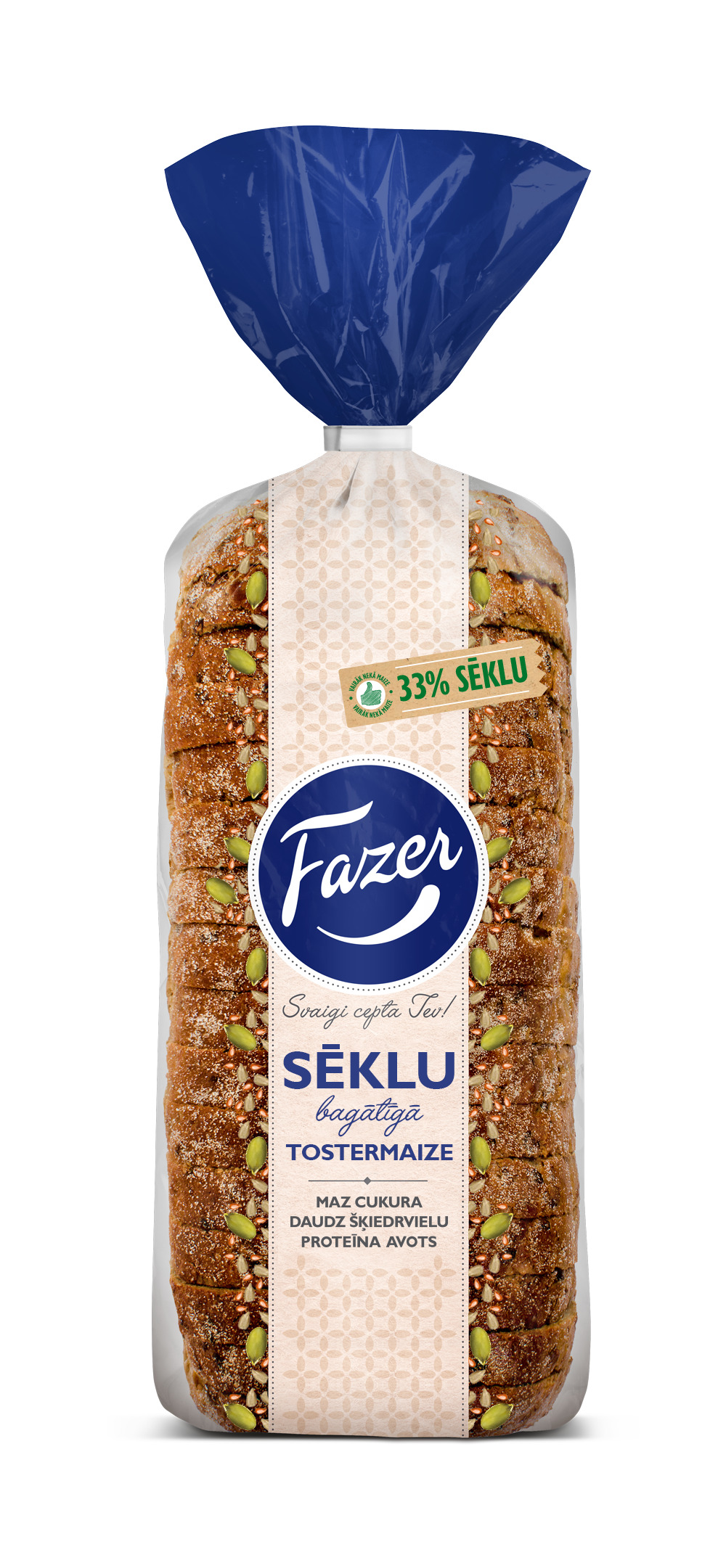 Tostermaize Sēklu bagātīgā 450g, Fazer