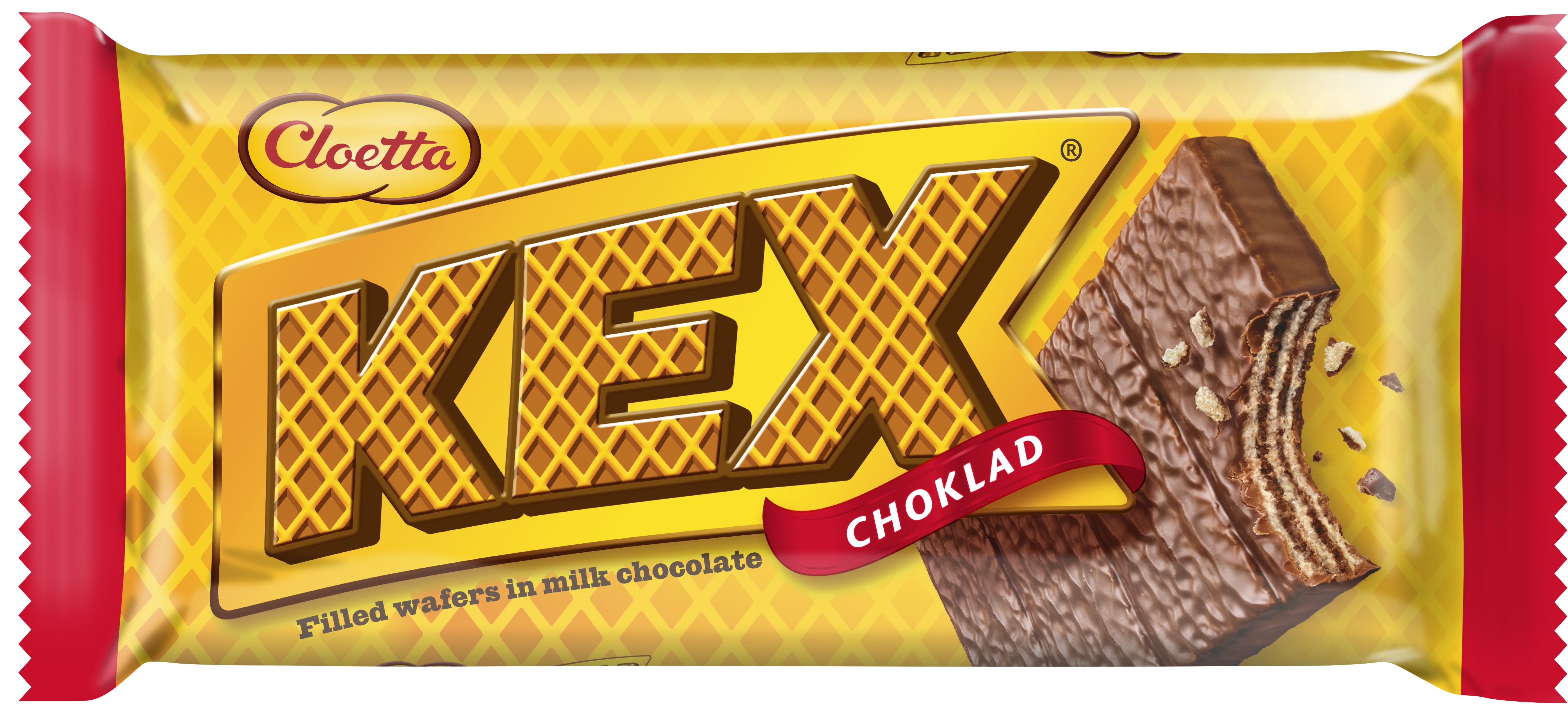 Vafeļu batoniņš piena šokolādē 60g, Kex