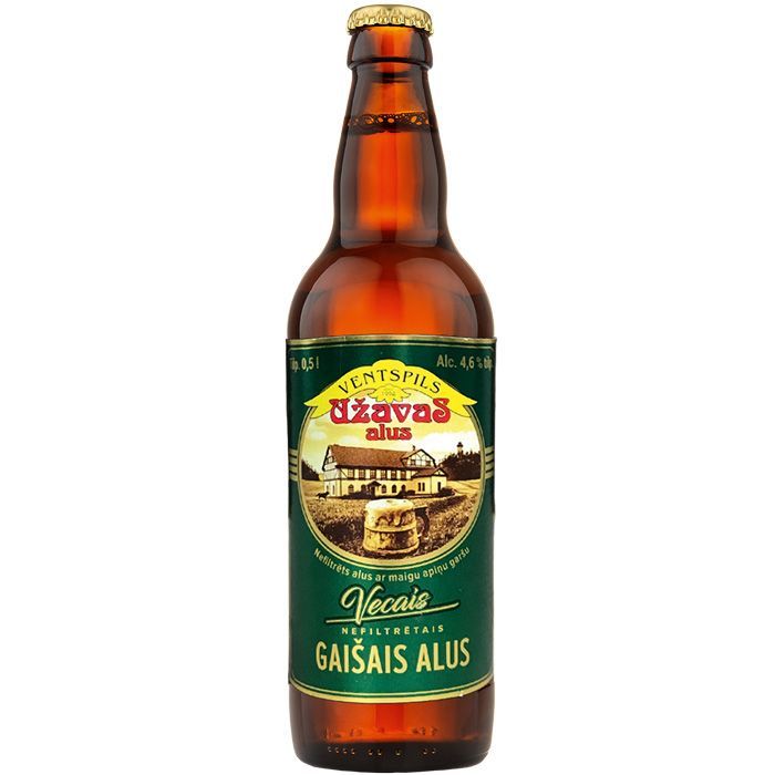 Vecais nefiltrētais Gaišais alus 4.6%