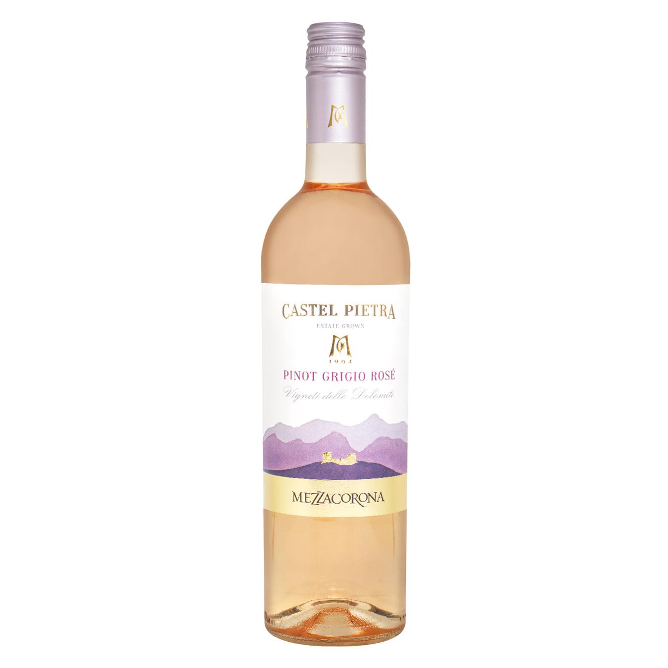 Vins"Castel Pietra Pinot Grigio Rose"12% 0.75L`23