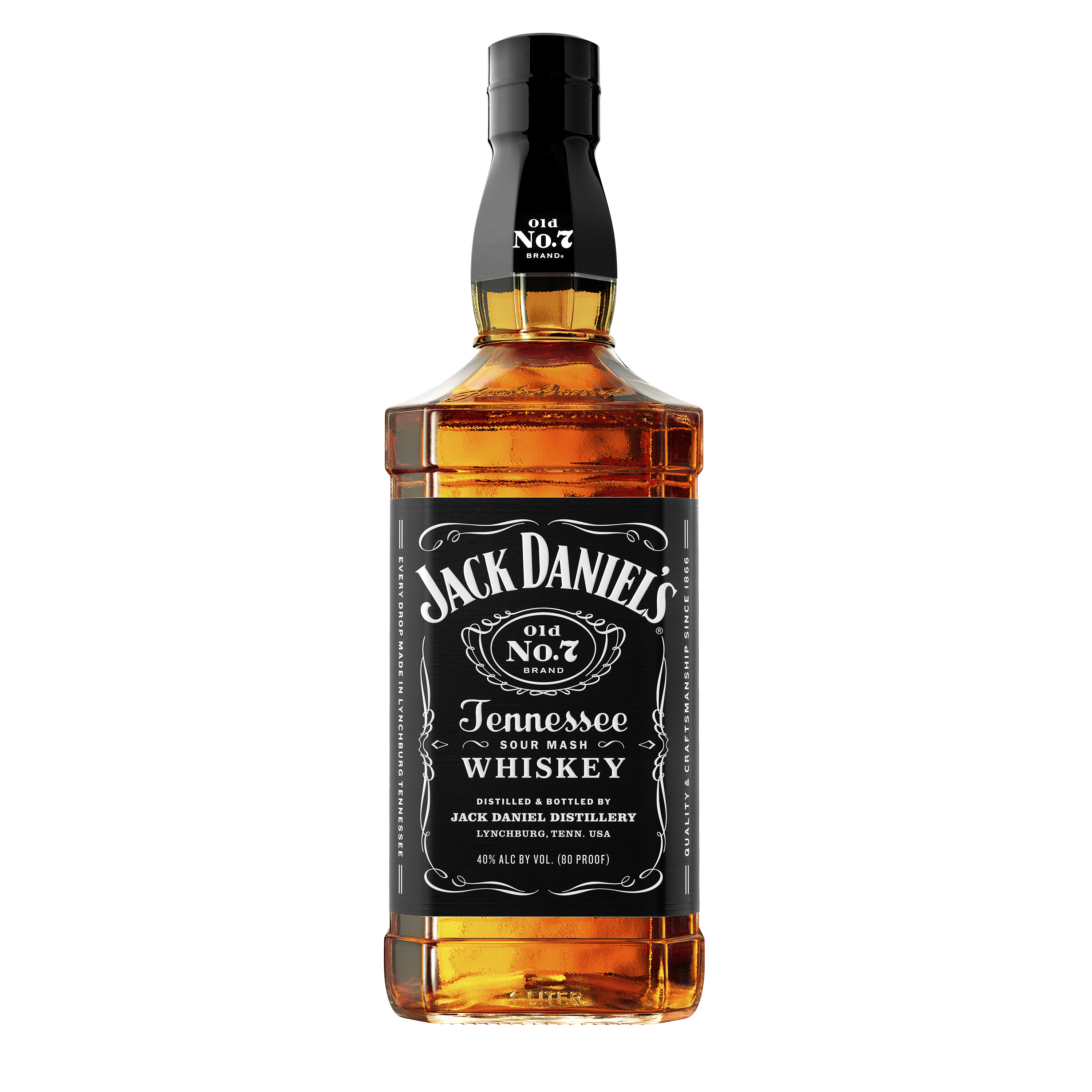Viskijs Jack Daniels 40% 0.5l