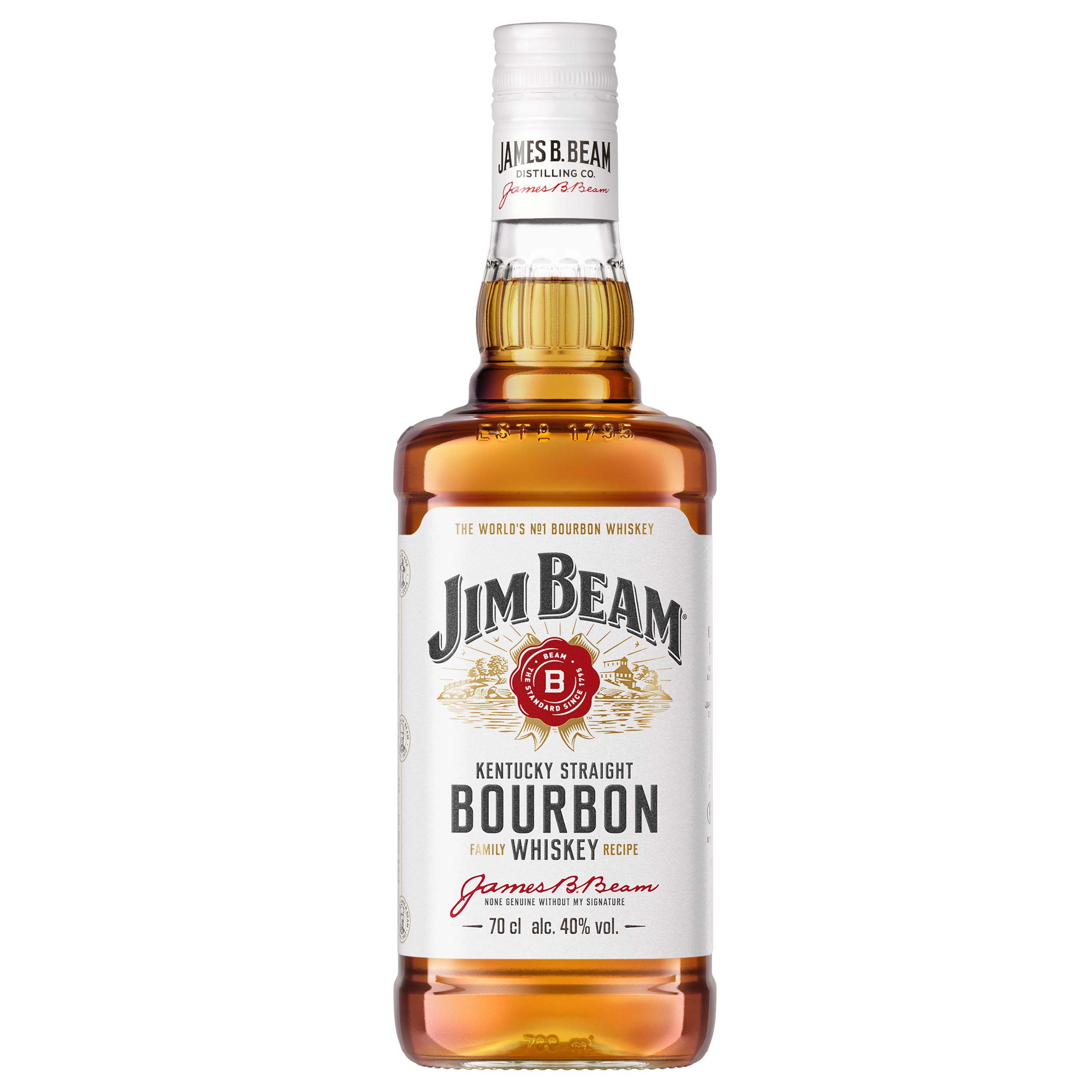 Viskijs Jim Beam White 40% 0.7l