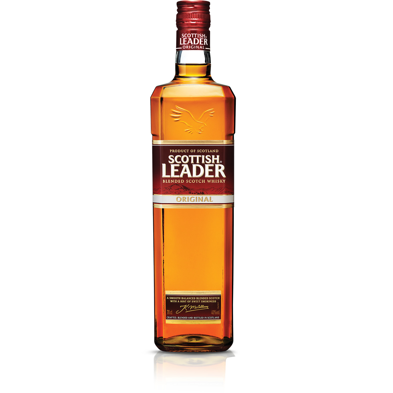 Viskijs Scottish Leader Original 40% 0.7l