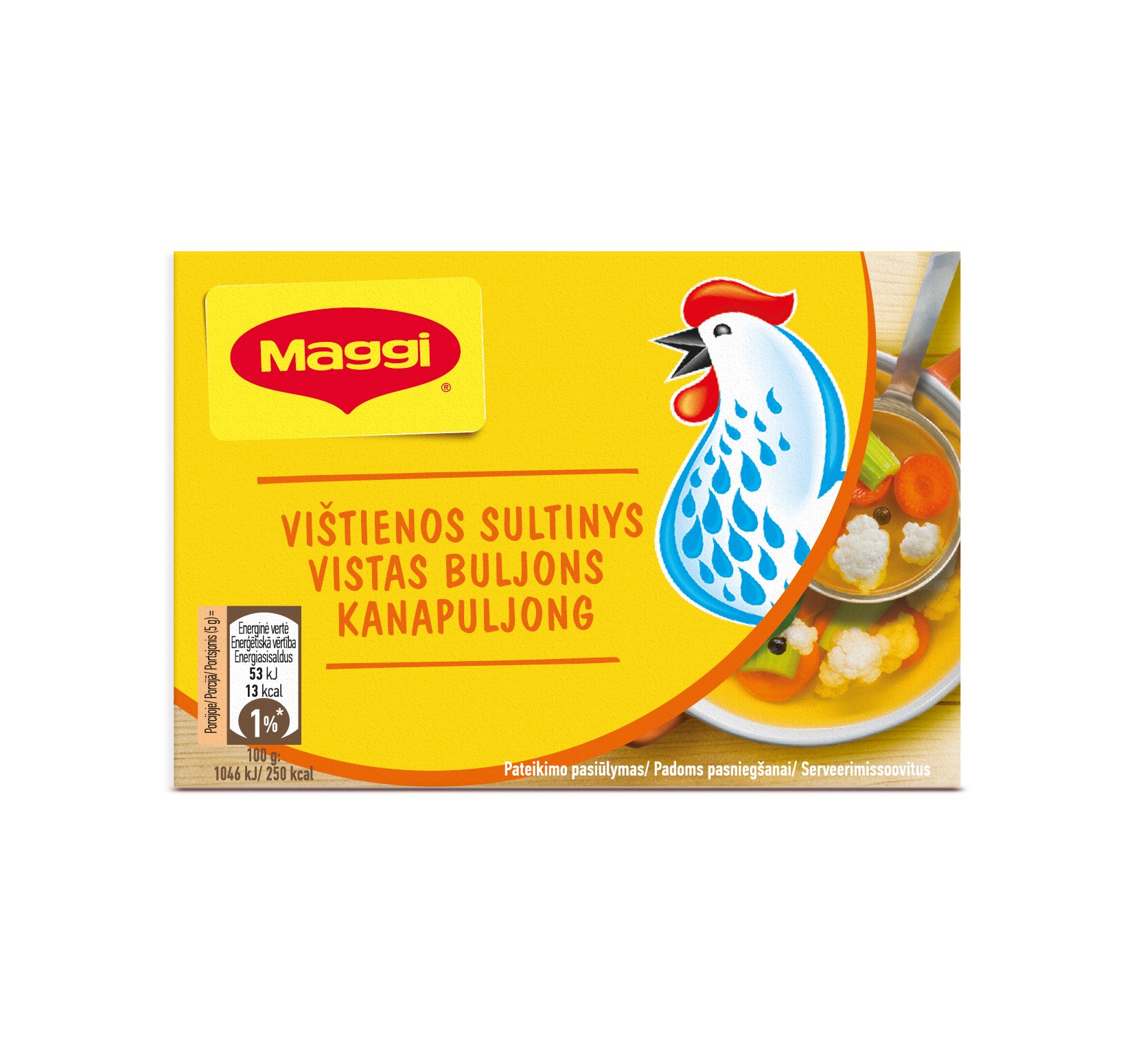 Vistas buljons 80g, Maggi