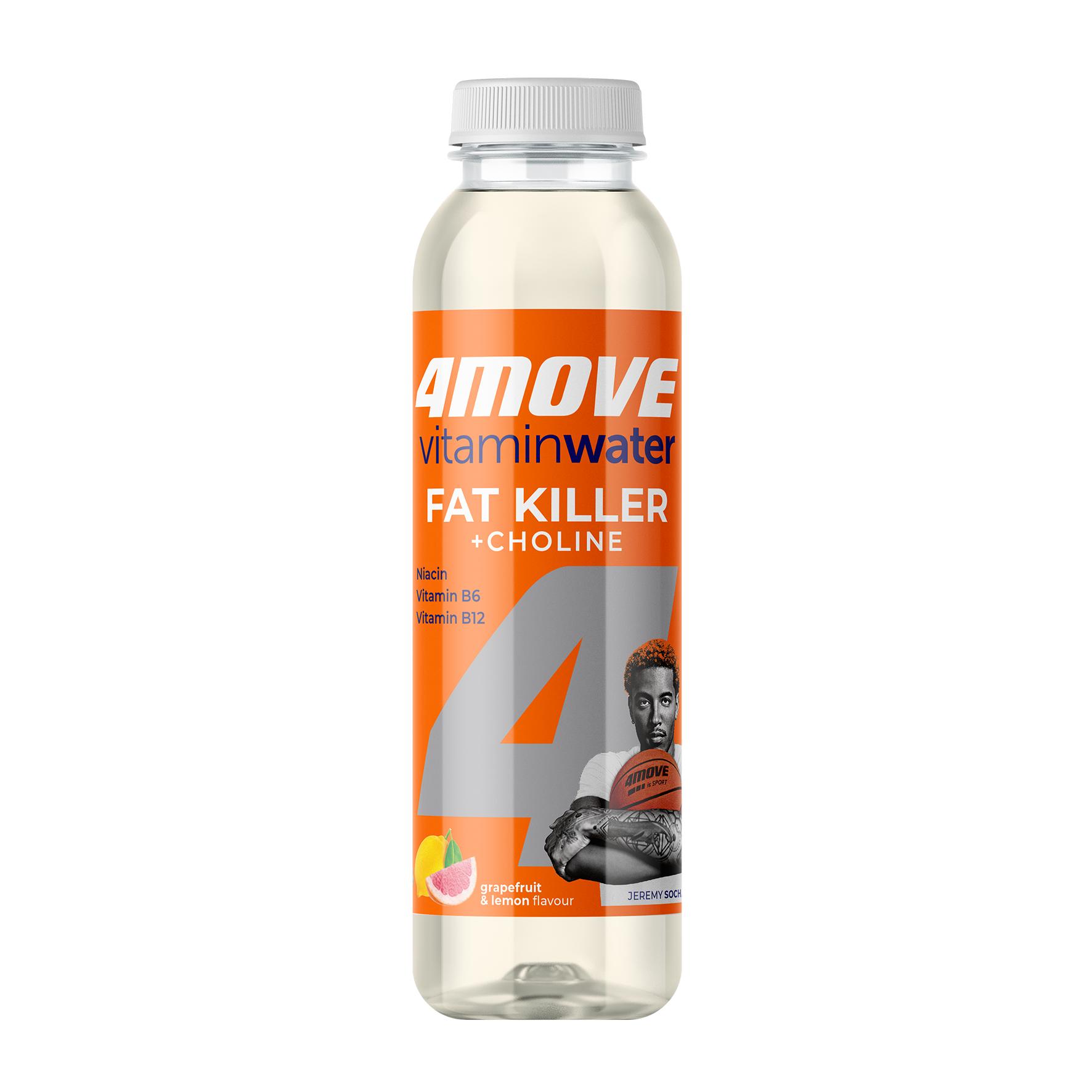 Vitamīnu ūdens Fat Killer ar saldinātājiem 0.556l PET, 4Move
