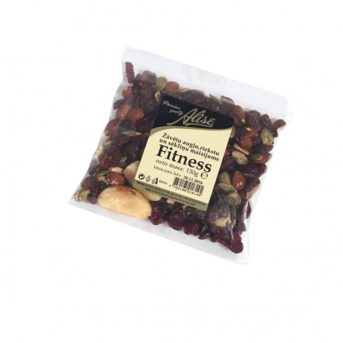 Žāvētu augļu maisījums Fitness 150g, Alis Co