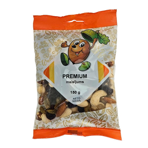 Žāvētu augļu riekstu maisījums Premium  150g, LaTS