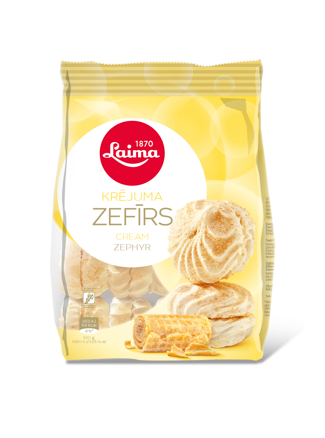 Zefīrs krējuma 200g, Laima