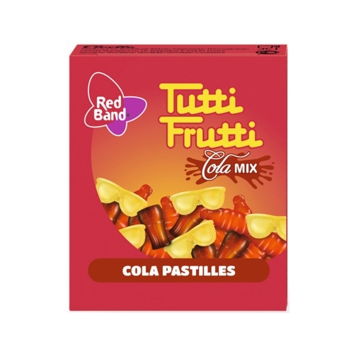 Želejkonfektes Cola mix 15g, Tutti Frutti