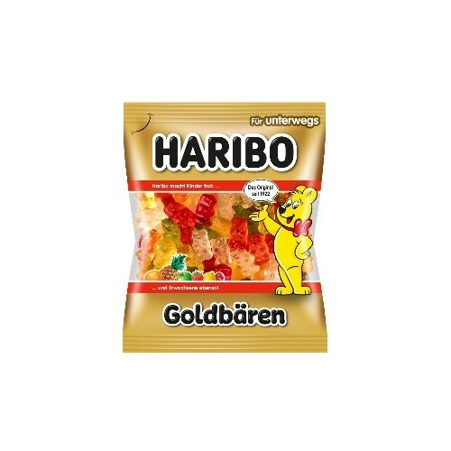Želejkonfektes Goldbaren 100g, Haribo