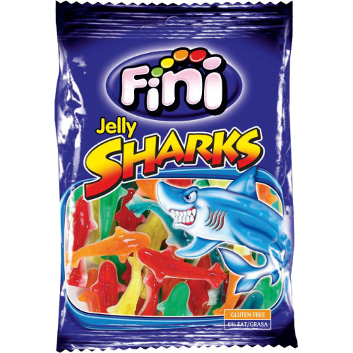Želejkonfektes Haizivis 90g, Fini