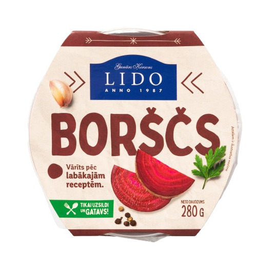 Zupa Borščs 280g, Lido