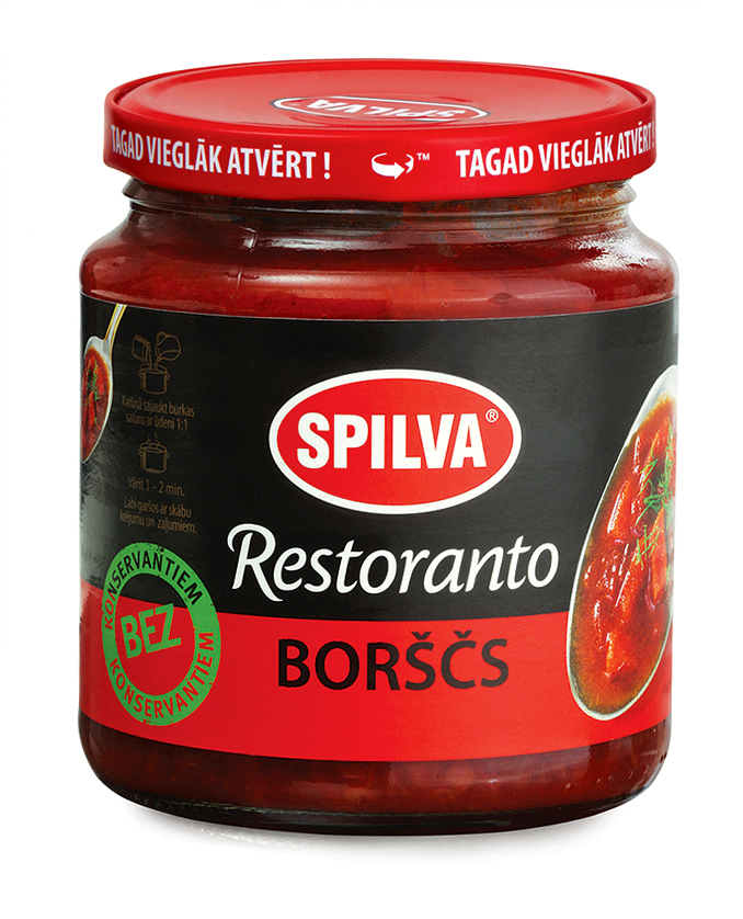 Zupa Restoranto Borščs 530g, Spilva